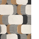 KRAVET COUTURE - GOOD VIBES- NOIR - Wallcovering by the Roll