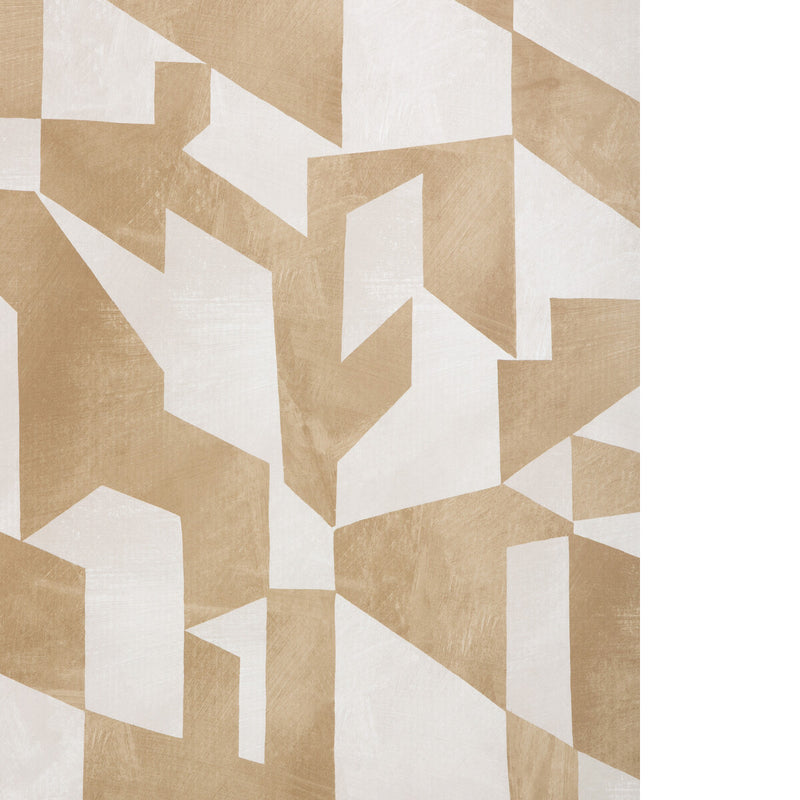 KRAVET COUTURE - SHAPE SHIFTER- HONEY - Wallcovering by the Roll - W4399_416