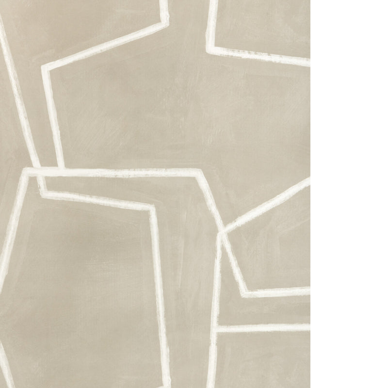 KRAVET COUTURE - CHALKA- FLAX - Wallcovering by the Roll - W4402_161
