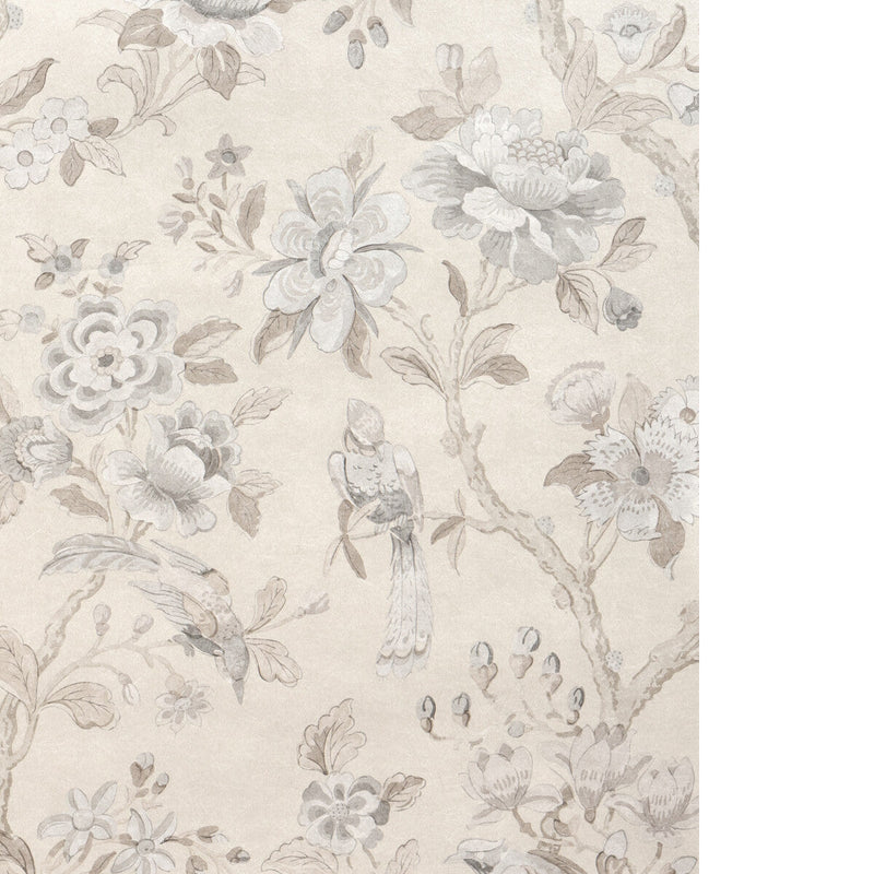 KRAVET COUTURE - SYMPHONY MICA WP- PEWTER - Wallcovering by the Roll PEWTER