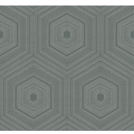 WINFIELD THYBONY - WTP4038 - CONCENTRIC GROOVE - Wallpaper By the Roll