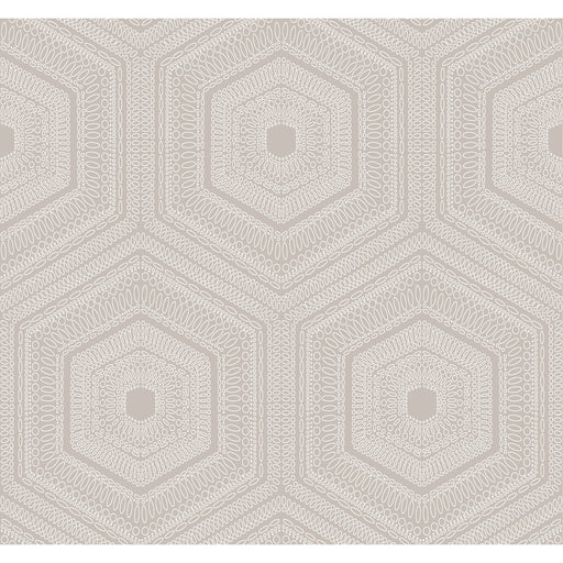 WINFIELD THYBONY - WTP4042 - CONCENTRIC GROOVE - Wallpaper By the Roll