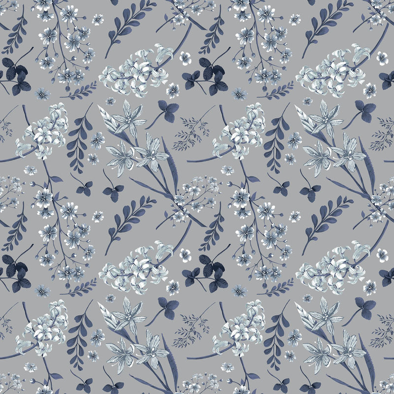 RM Coco - Wildflower Mono - Fabric by the Yard - Samples Available Upon Request