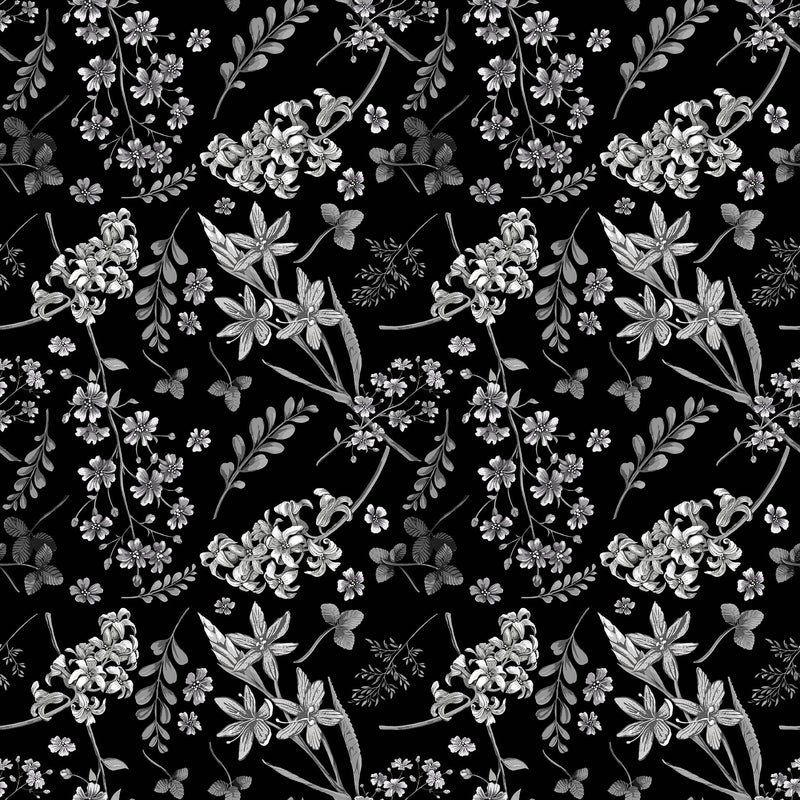 RM Coco - Wildflower Mono - Fabric by the Yard - Samples Available Upon Request