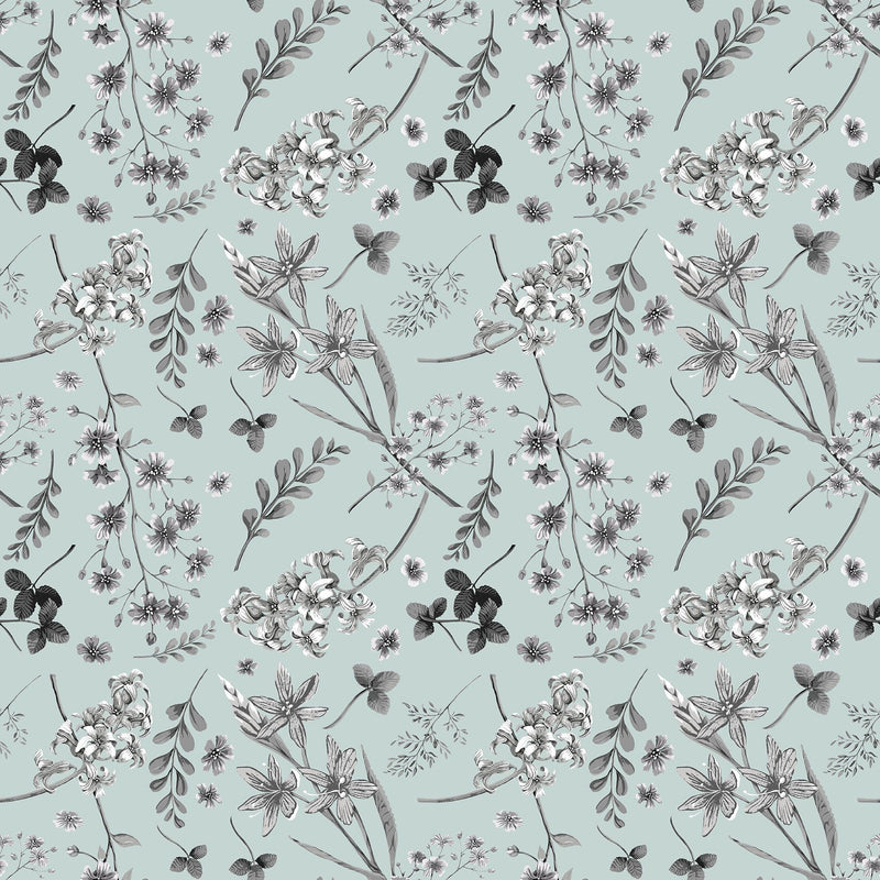 RM Coco - Wildflower Mono - Fabric by the Yard - Samples Available Upon Request