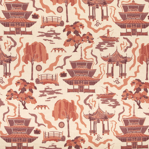 Yuki - Crimson - 29 Park - Fabric by the Yard