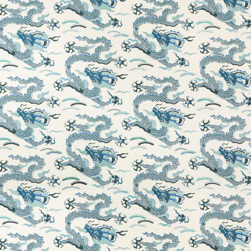 KRAVET COUTURE - ZEN DRAGON - Fabric By the Yard