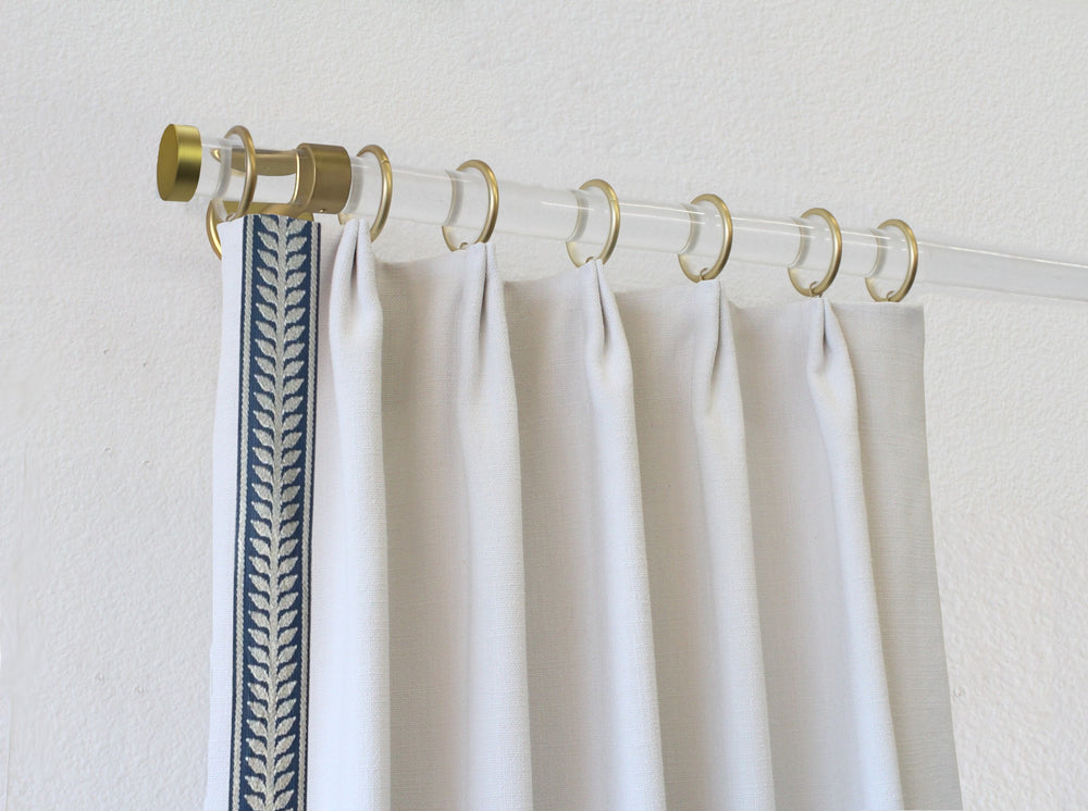 Build Your Own Single Rod Drapery Hardware Set