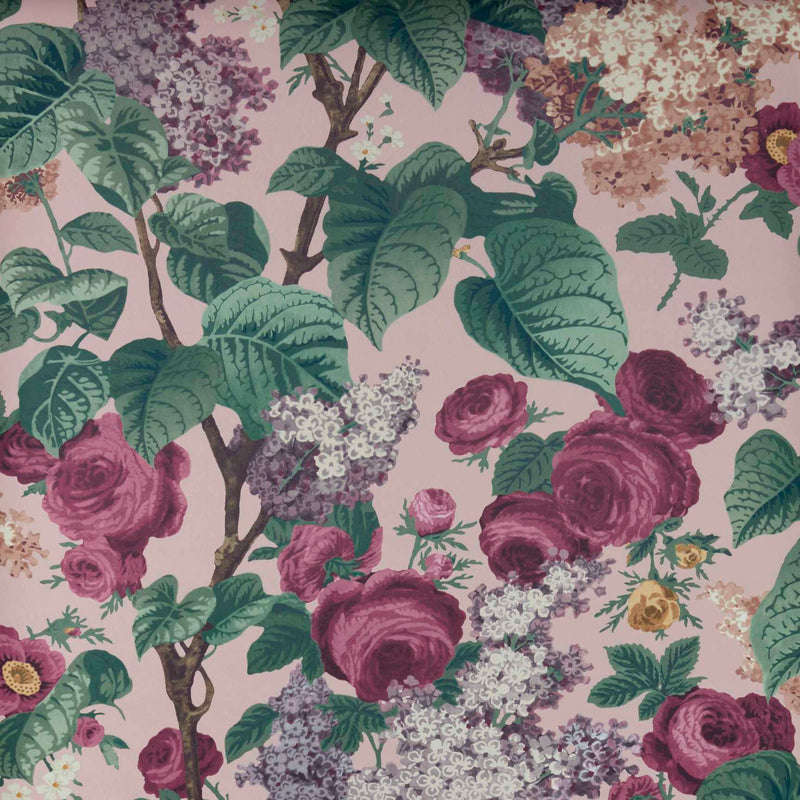Maxwell Wallpaper - FLORIBUNDA (WP) - Wallpaper by the 11 yard roll - Samples Available Upon Request - MFS-00394