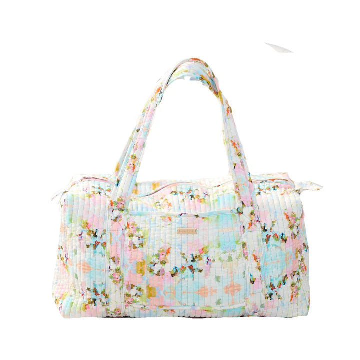 Laura Park - Quilted Signature Duffle Bag - Brooks Avenue