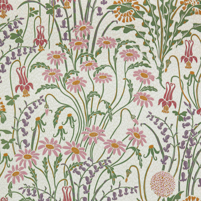 Maxwell Wallpaper - FLOWER MEADOW (WP) - Wallpaper by the 11 yard roll - Samples Available Upon Request - MFS-00396