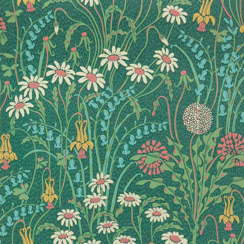 Maxwell Wallpaper - FLOWER MEADOW (WP) - Wallpaper by the 11 yard roll - Samples Available Upon Request - MFS-00396