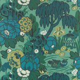 Maxwell - MANDARIN GARDEN (WP) - JADE - Wallcovering by the 11 Yard Roll