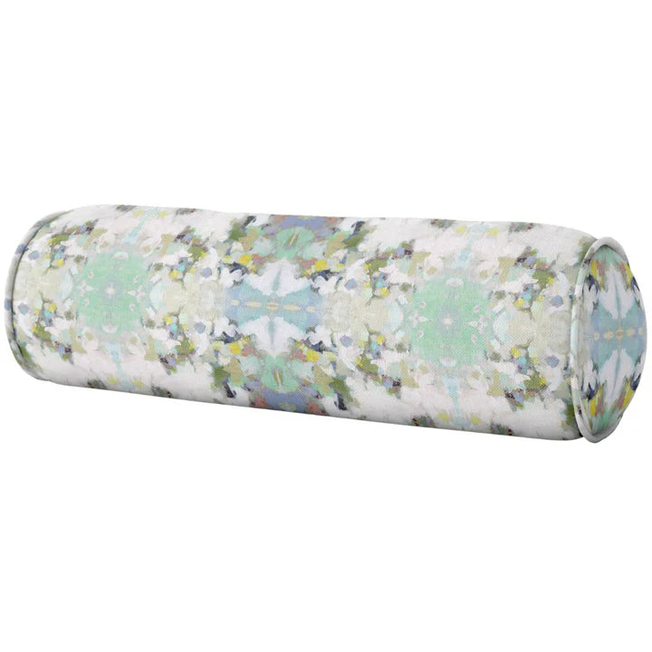 Laura Park 36" Round Bolster Pillow - For Queen/Full Beds - Lady Bird
