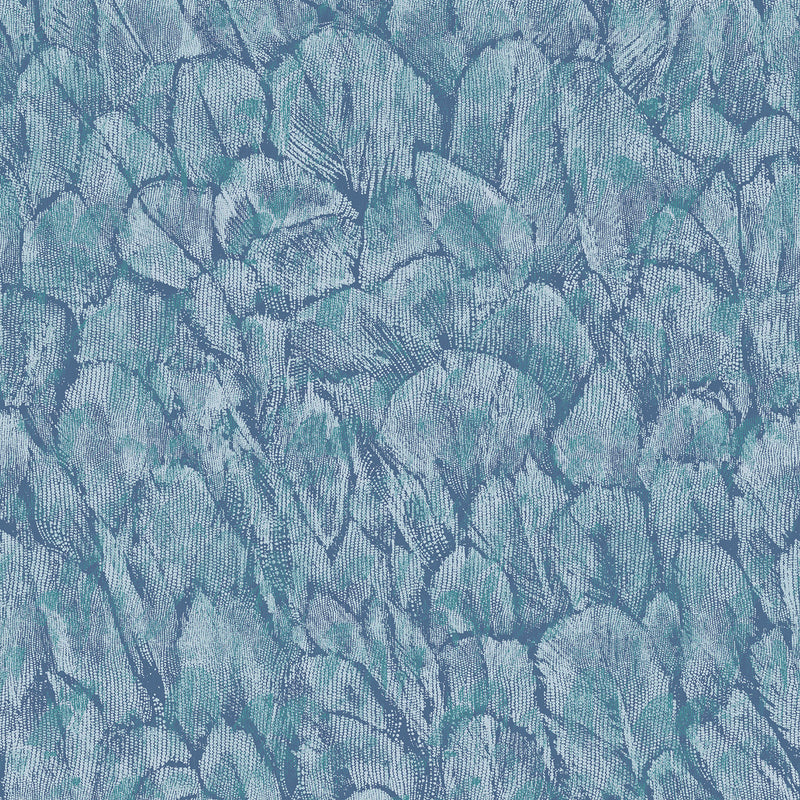 Maxwell - TRANQUIL (WP) - LAGOON - Wallcovering by the 11 Yard Roll