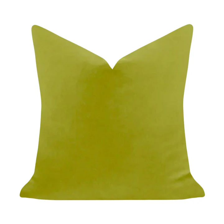 Laura Park - 22 x 22 Solid Velvet Pillow - Green