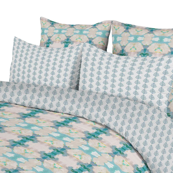 Laura Park - King Comforter Set - Blue Lagoon