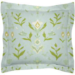 Petal Garden Aqua Microlux Sham - King