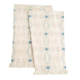 Laura Park - Throw Blankets - Coral Bay Pale Blue