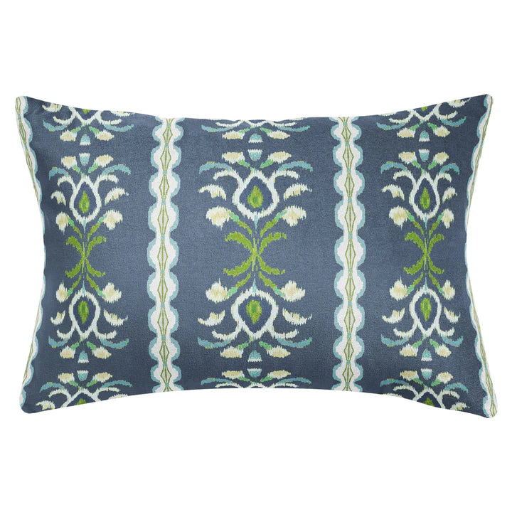 Laura Park - 14' x 20' Lumbar - Rosemary Stripe Indigo