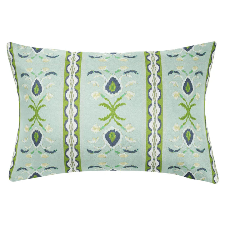 Laura Park - 14' x 20' Lumbar - Rosemary Stripe Lagoon