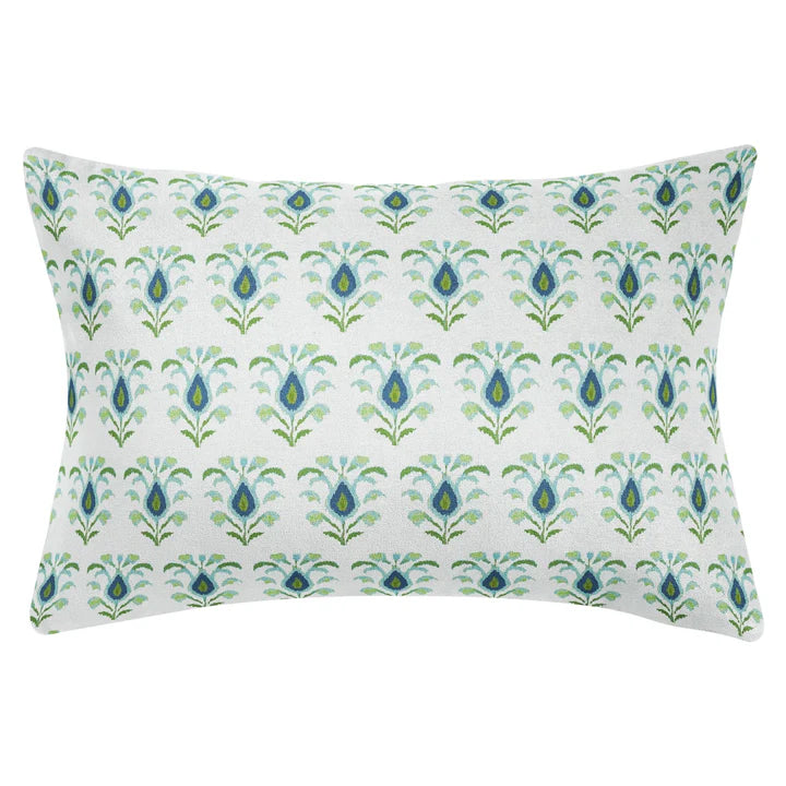 Laura Park - 14' x 20' Lumbar - Rosemary Stripe White