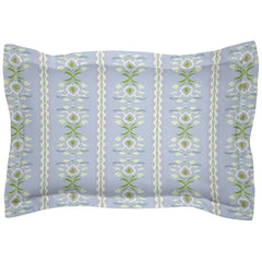 Rosemary Stripe Lavender Microlux Sham - Euro