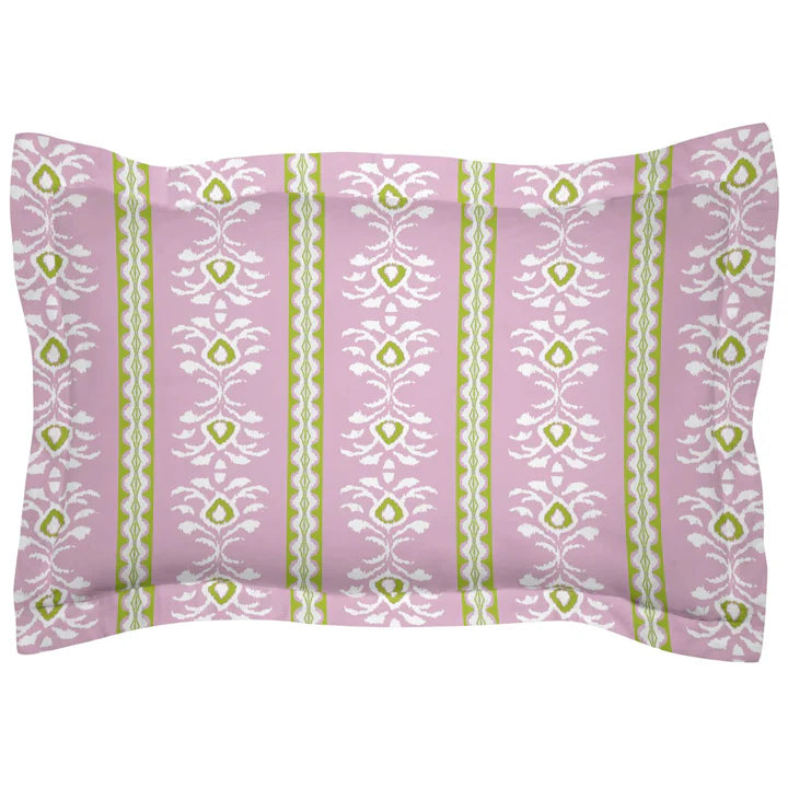Laura Park - Standard 20 x 26 Sham - Rosemary Stripe Pink