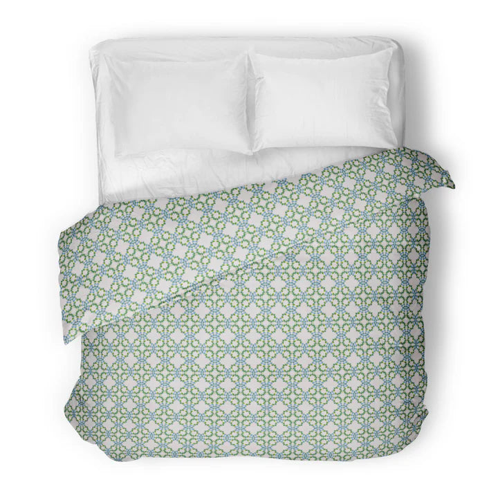 Laura Park - Full/Queen Duvet Cover - Ski Bunny