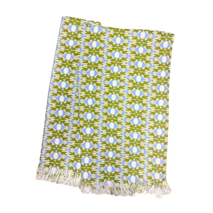 Apres Ski Fringe Throw Blanket, 65" x 54"