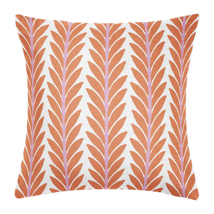 Laura Park - 22' x 22' Euro Pillow Bundle - Frond Orange