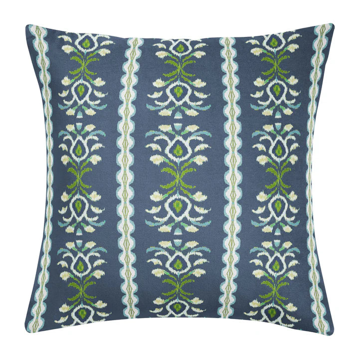 Laura Park - 22' x 22' Euro Pillow Bundle - Rosemary Stripe Indigo