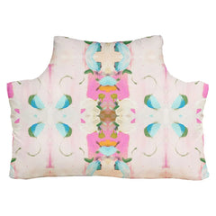 Monets Garden Pink Headboard Pillow Twin XL