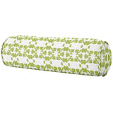 Laura Park 36" Round Bolster Pillow - For Queen/Full Beds - Mosaic Green
