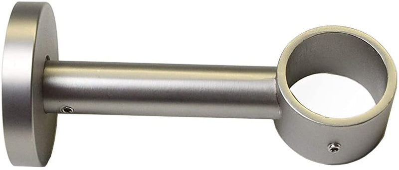 1 Inch Long Fully Enclosed Bracket to Use With Your Own Rod - Available in Gold, Bronze, Silver, Black Finishes