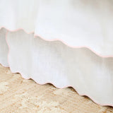 Laura Park - Scalloped Dorm Bedskirt - Pink