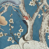 Maxwell - KYOTO BLOSSOM (WP) - PRUSSIAN BLUE - Wallcovering by the 13.7 Yard Roll