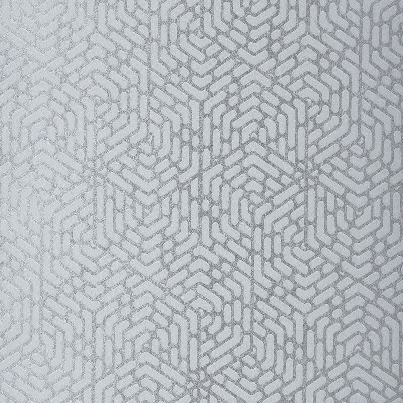 Maxwell - WILLOW (WP) - SILVER - Wallcovering by the 11 Yard Roll