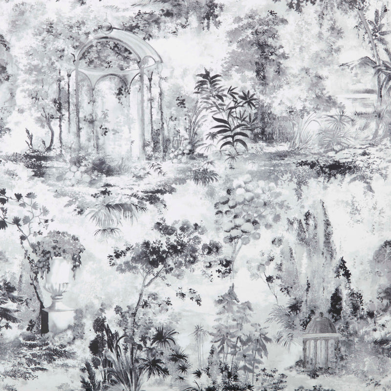 Maxwell - PAVILION (WP) - STONE - Wallcovering by the 11 Yard Roll