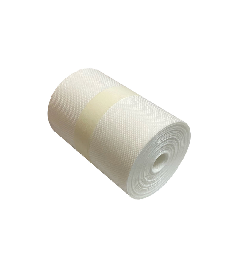 4 Inch Wide - White Sew-in Buckram/Heading Tape - Washable Non Woven Fabric - Available in Multiple Yard Pieces