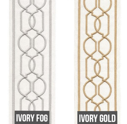 4 inch Decorative Trim By the Yard - 11 Colors Available - 24GR