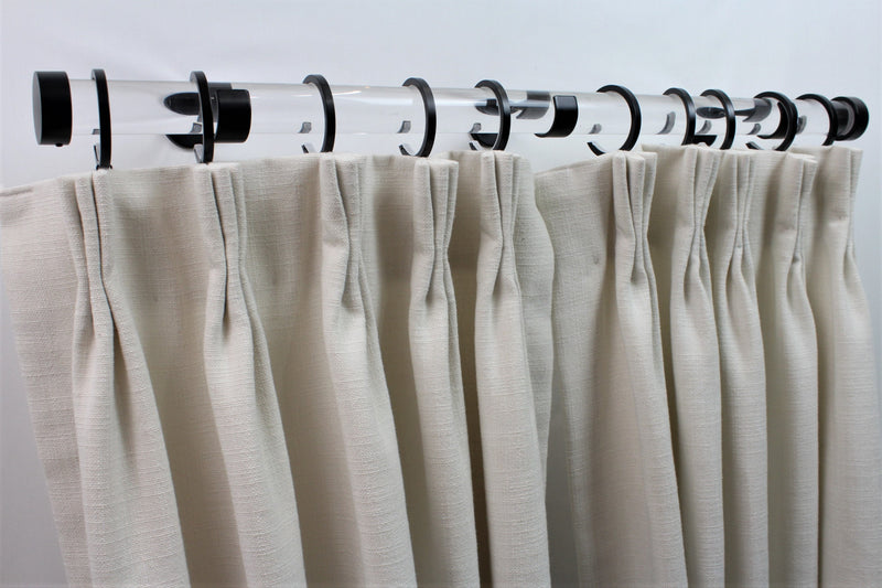 1.5 Inch Diameter - Acrylic Rod Set With Bypass Brackets and Rings - Only Compatible With IF&D Bypass Brackets