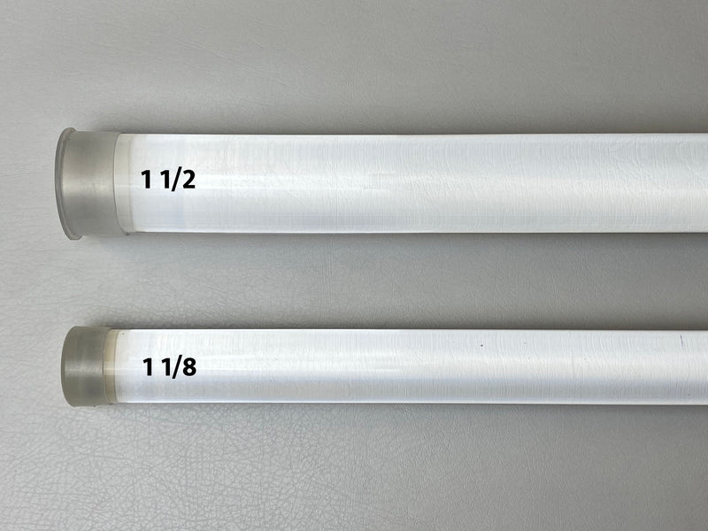 Individual Rod 1.5 Inch Individual Acrylic Rod - Customizable to ANY width — Fabrics ...