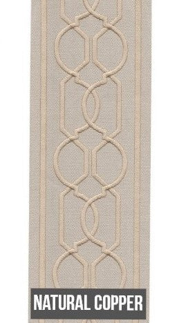4 inch Decorative Trim By the Yard - 11 Colors Available - 24GR