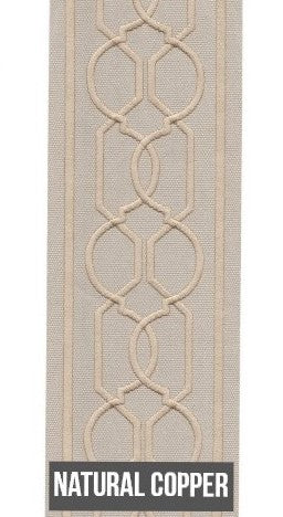 4 inch Decorative Trim By the Yard - 11 Colors Available - 24GR - Free Samples