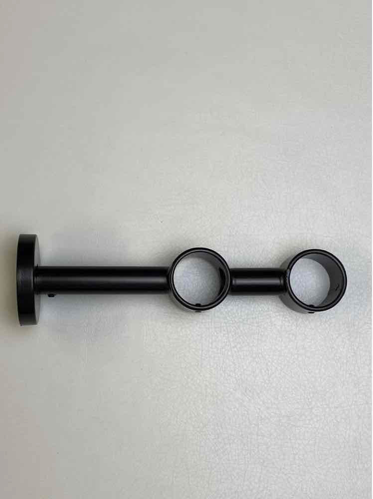 1 Inch - Fully Enclosed Double Bracket - Available in Gold, Silver, Black and Bronze Finishes