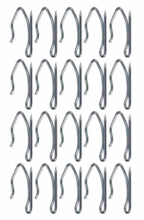Stainless Steel Nickel Drapery Pin Hooks