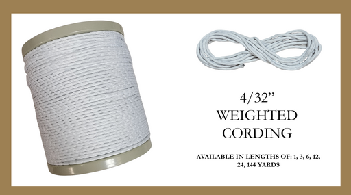 Extra Heavy Rope, Weight for Curtains or Sport Nets. 150g 5.2 Oz