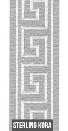 4 inch Decorative Trim By the Yard - 13 Colors Available - 24LI