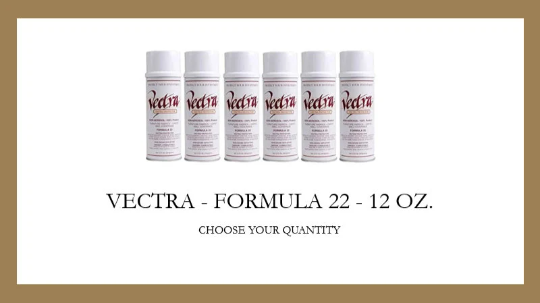 12 Oz- Vectra Furniture, Carpet, Fabric and Wall Covering Protector Spray- Formula 22-Protects Against Grease, Wine, Water, and Other Stains